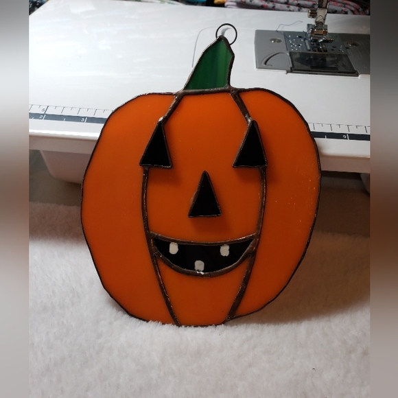 Stained Glass Pumpkin - Picture 9 of 9